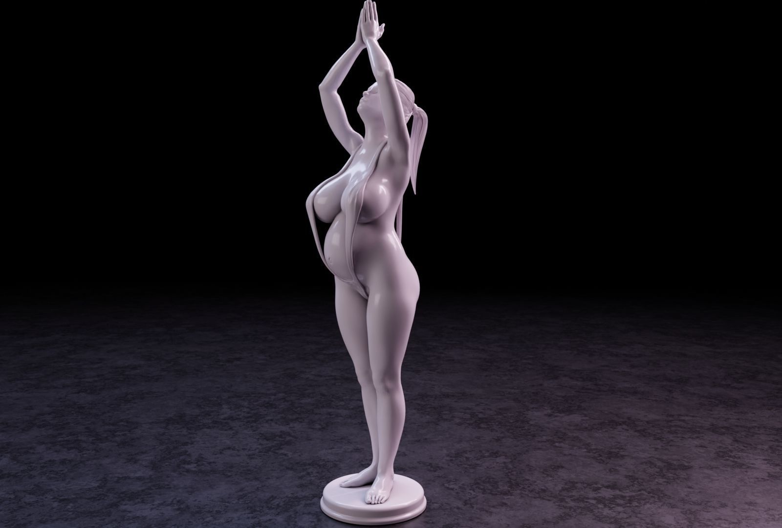Sexy girl 144 3D print model_11