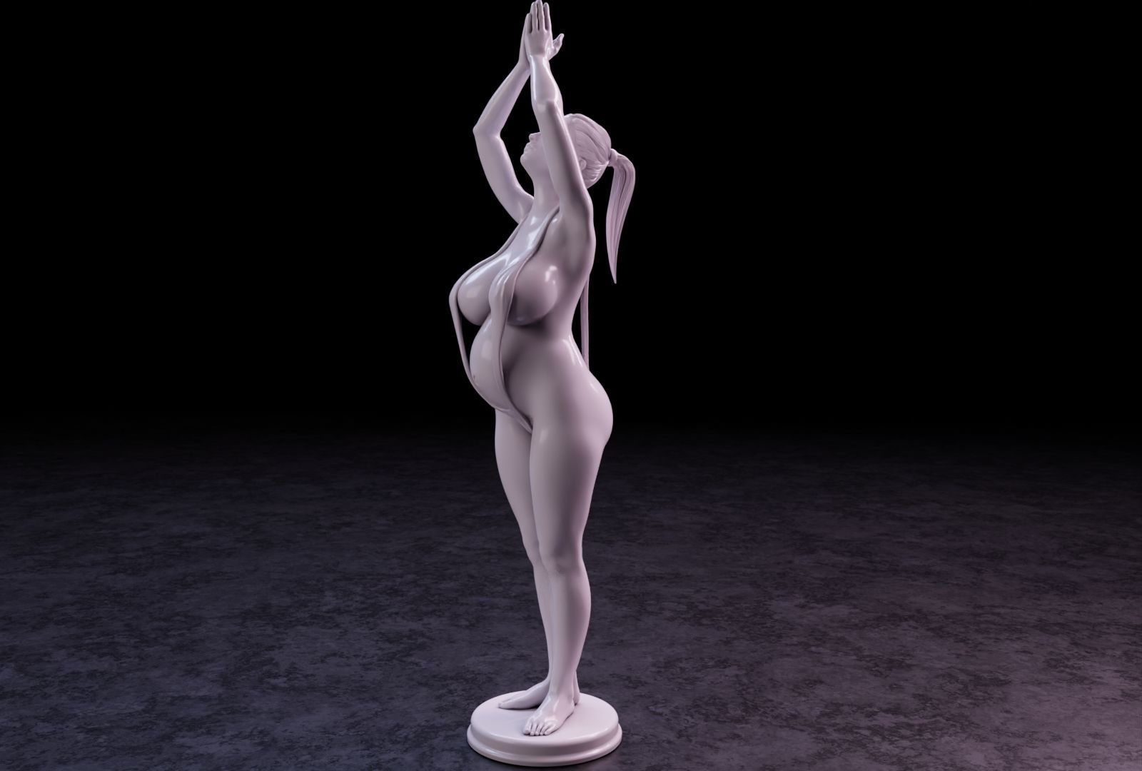 Sexy girl 144 3D print model_12