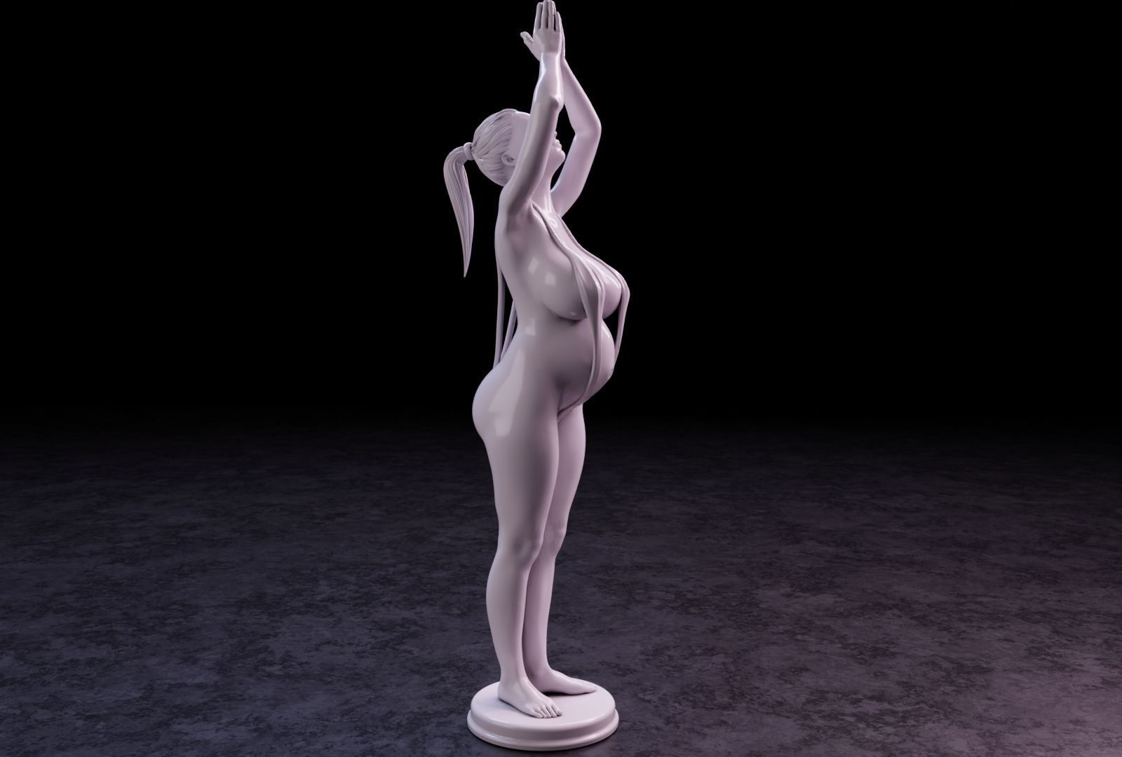 Sexy girl 144 3D print model_34