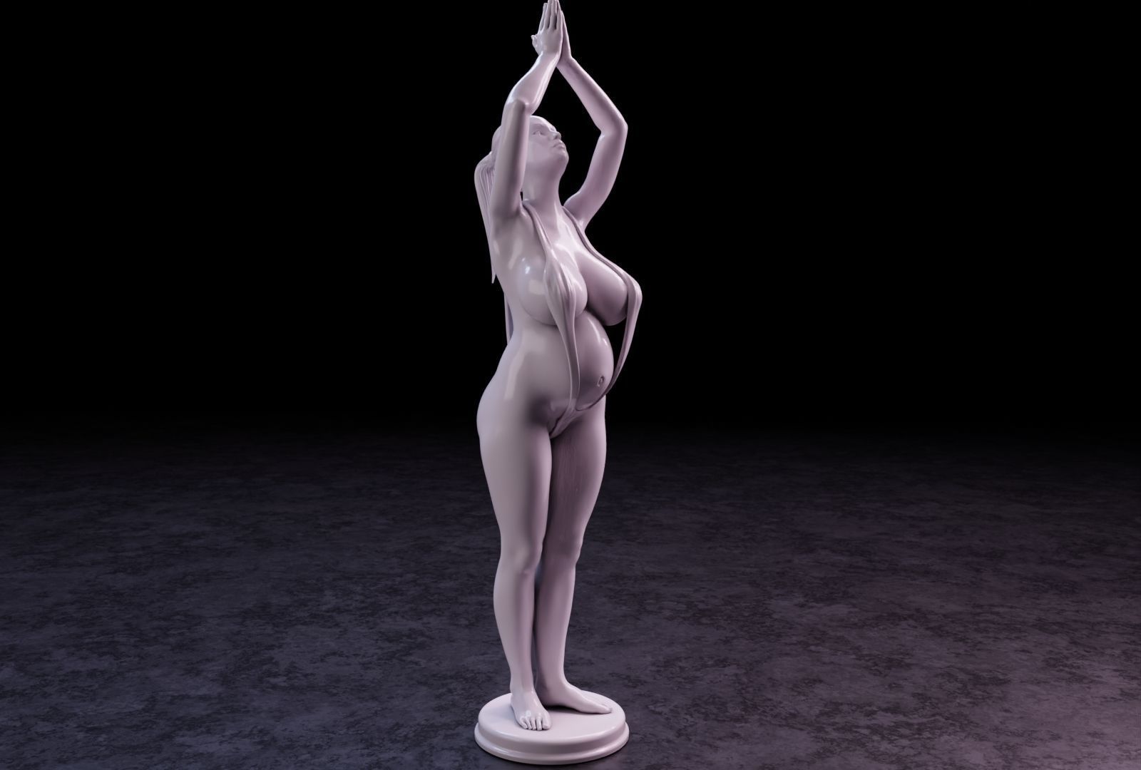 Sexy girl 144 3D print model_2