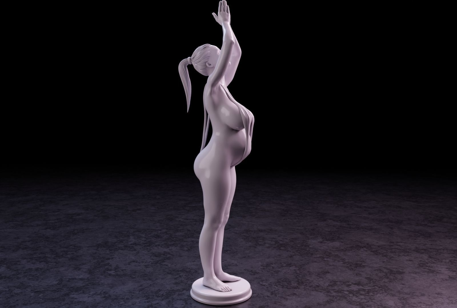 Sexy girl 144 3D print model_33