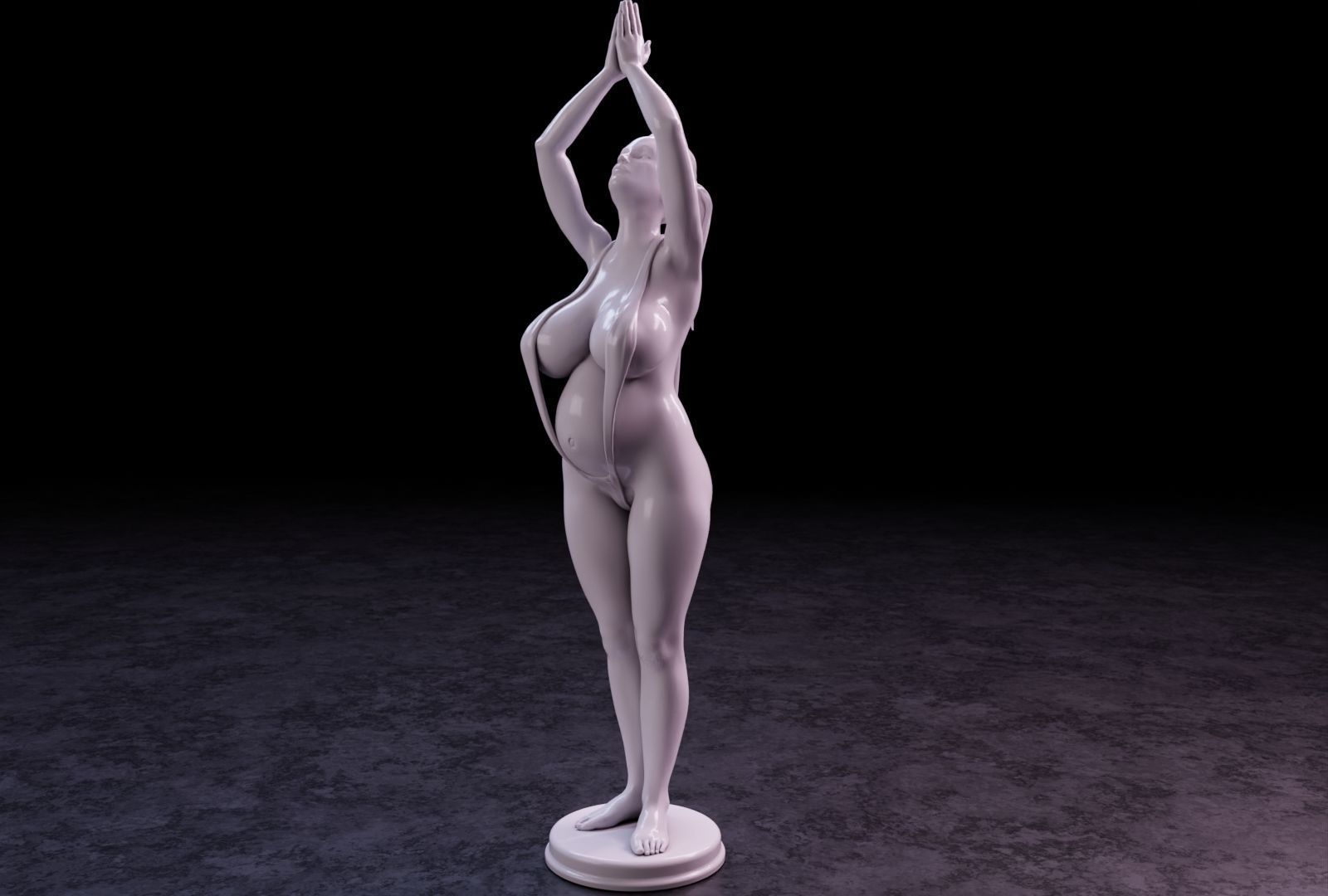 Sexy girl 144 3D print model_10