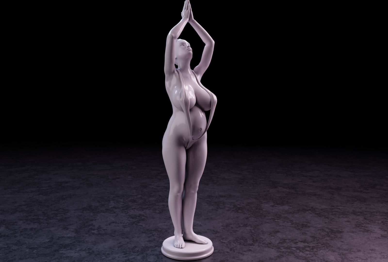 Sexy girl 144 3D print model_3