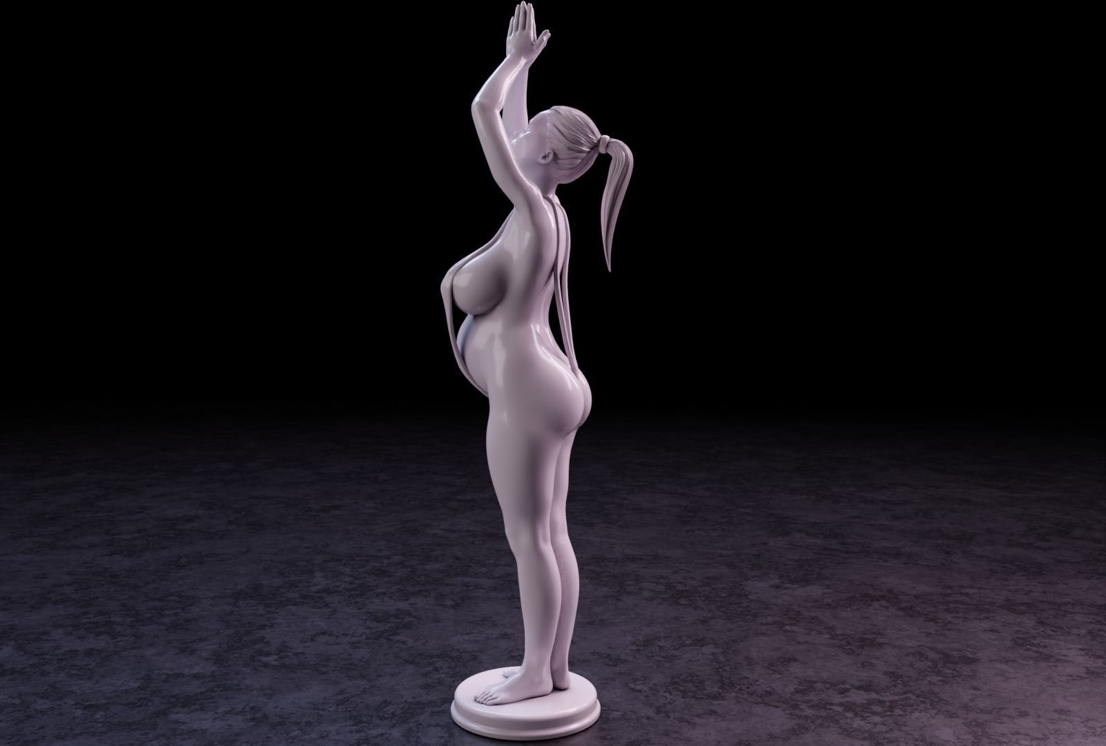 Sexy girl 144 3D print model_16