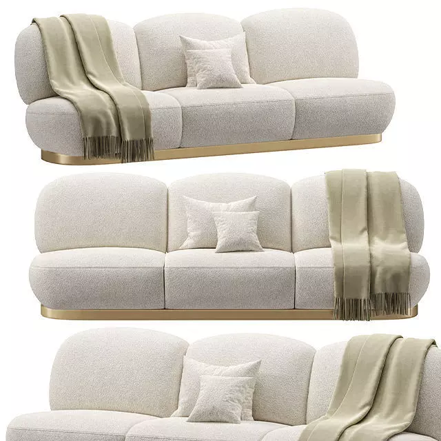 Clement Sofa by LuxDeco 3D model