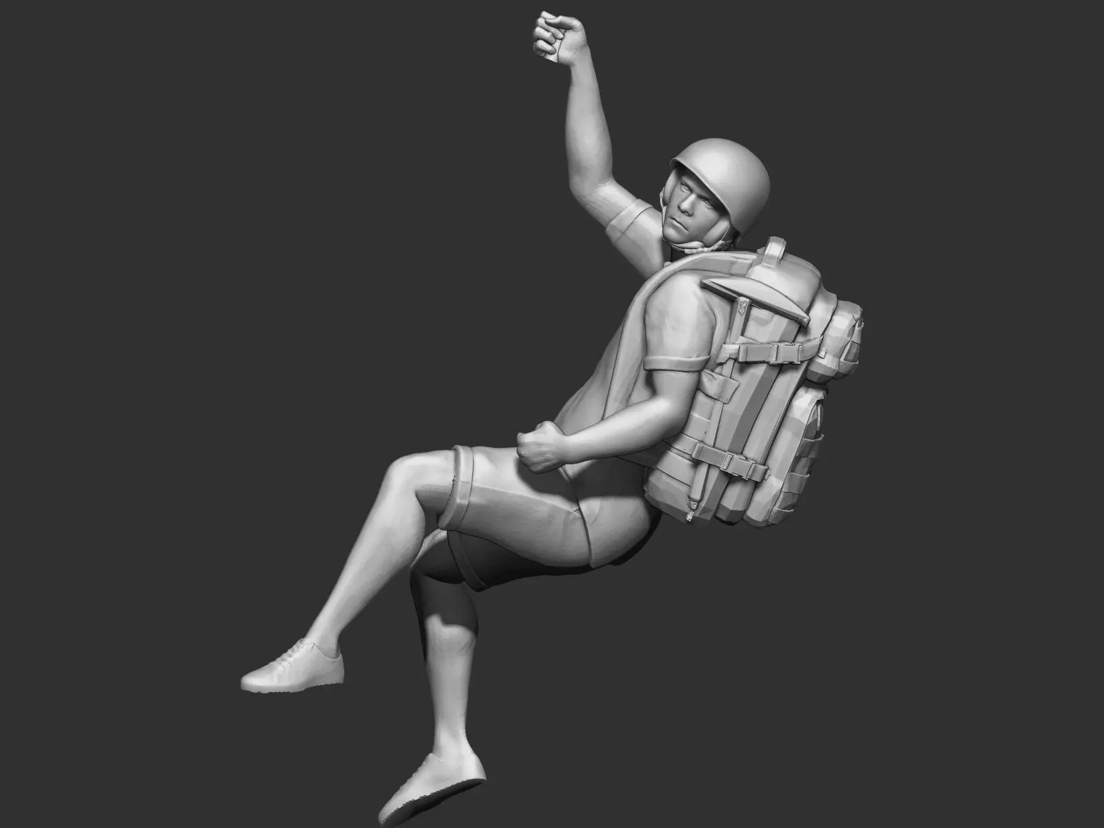 Climber 3D print model_0