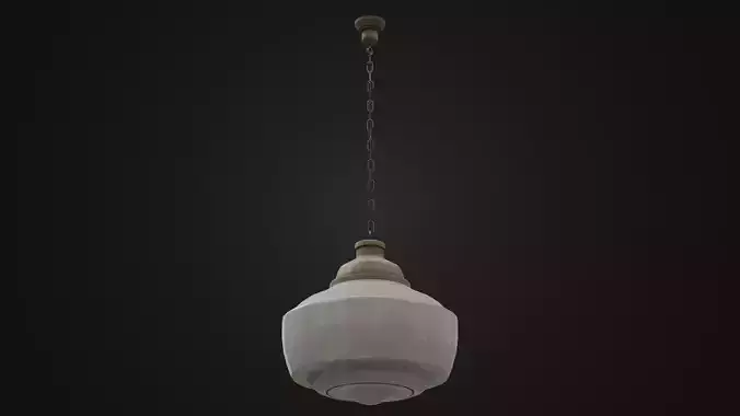 Old Dirty Ceiling Light 10