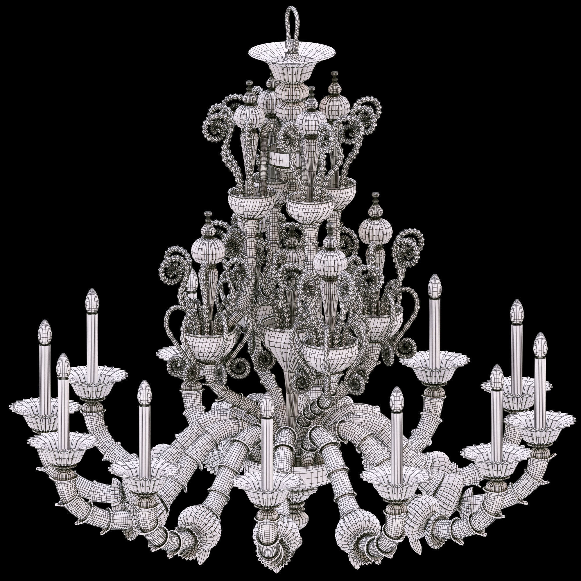 Wired Custom Lighting Adele 3D model_6