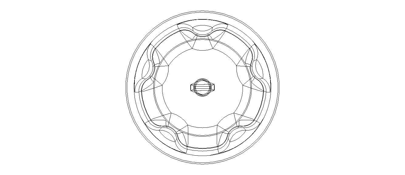 Flat Tip Screw Driver 2mm x 130mm Overall 3D model_20
