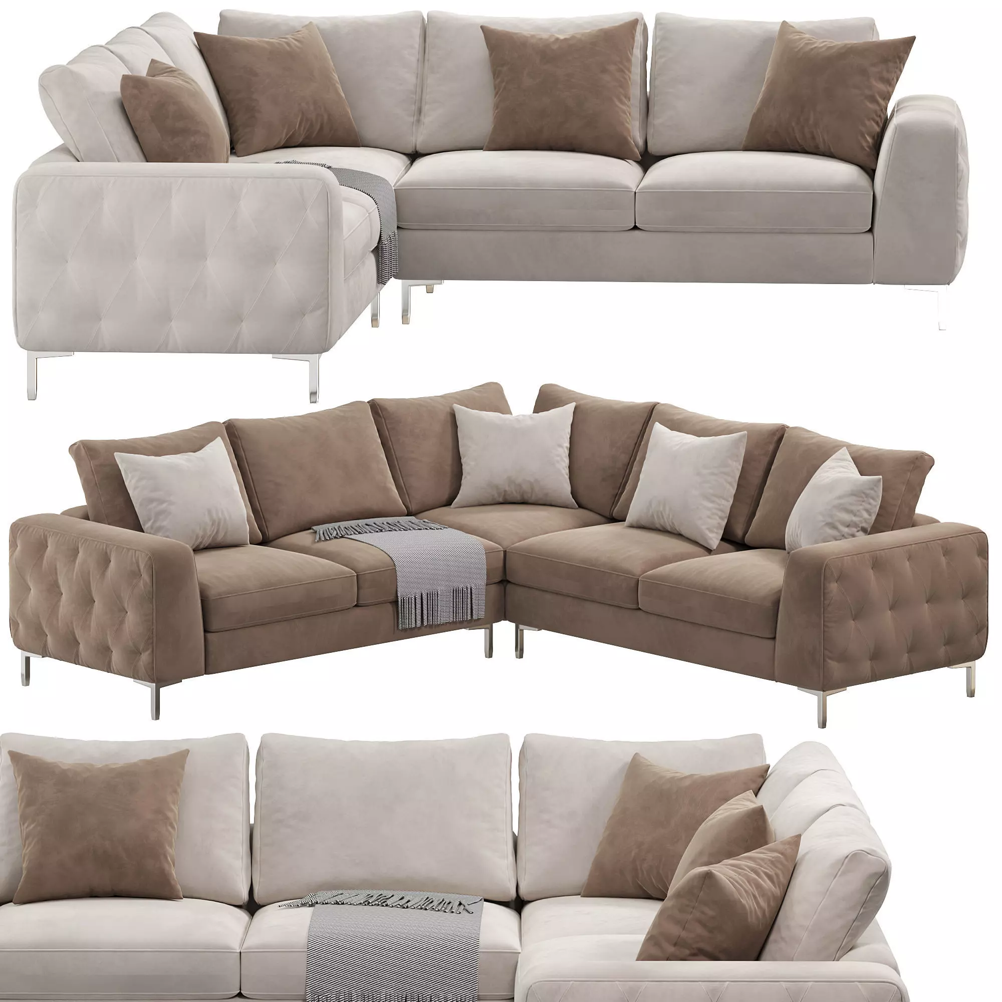 The Sofology Rococo sofa by sofology 3D model_0