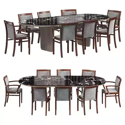 Jeane Deluxe Dining Table by LuxDeco