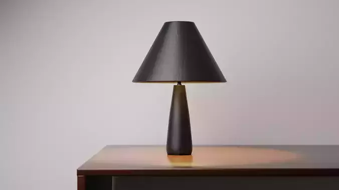 Polar Black Table Lamp