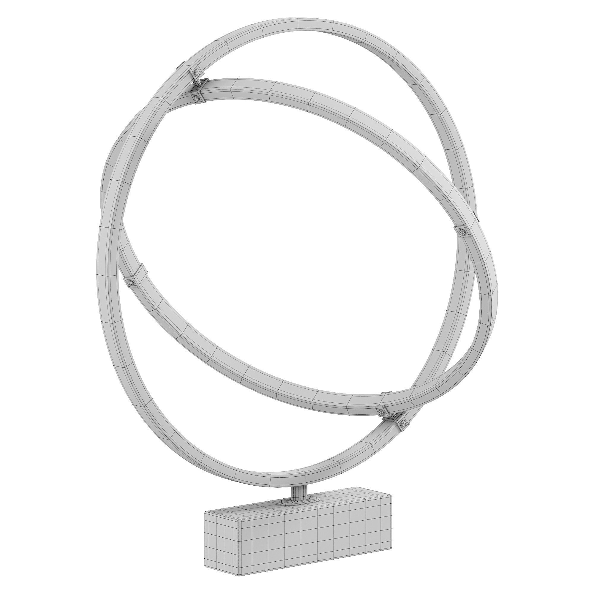 Cassini Table Lamp by EICHHOLTZ 3D model_2