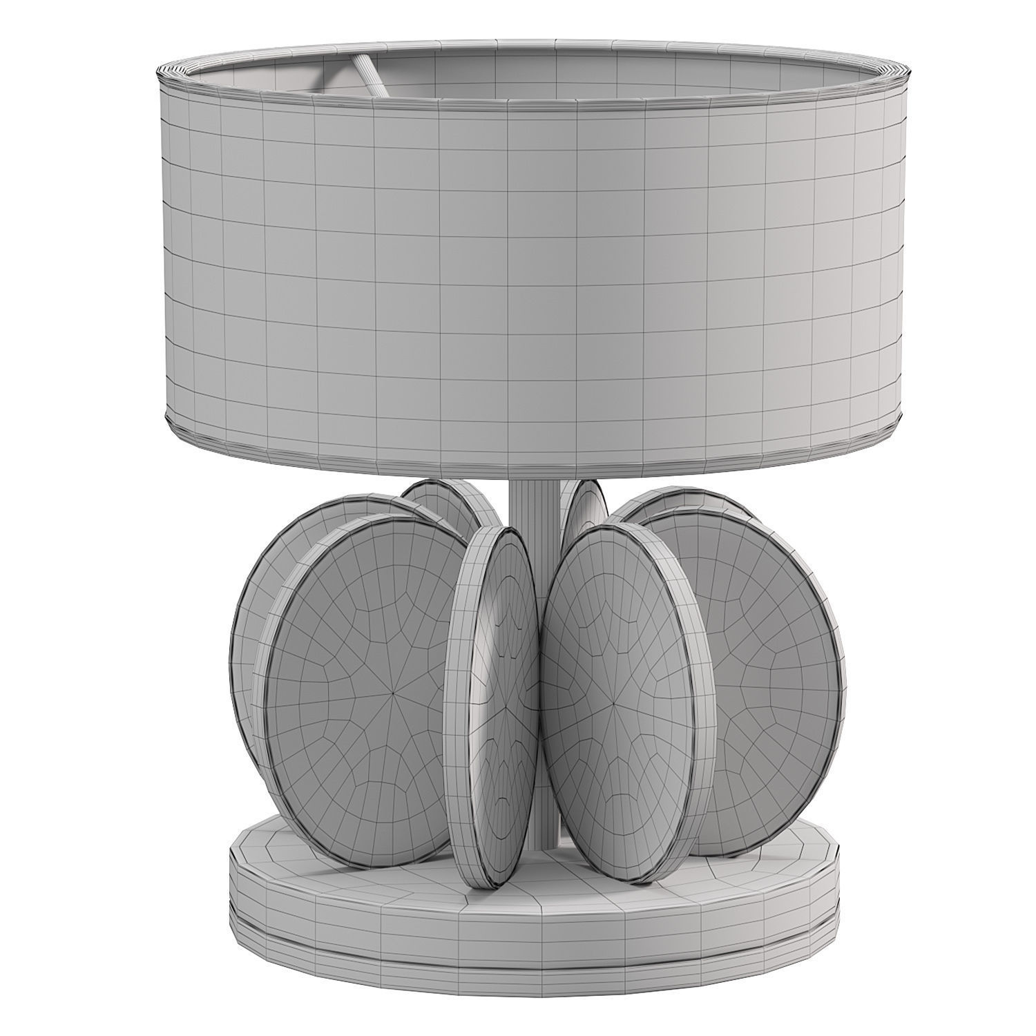 Budapest table lamp by frato interiors 3D model_2