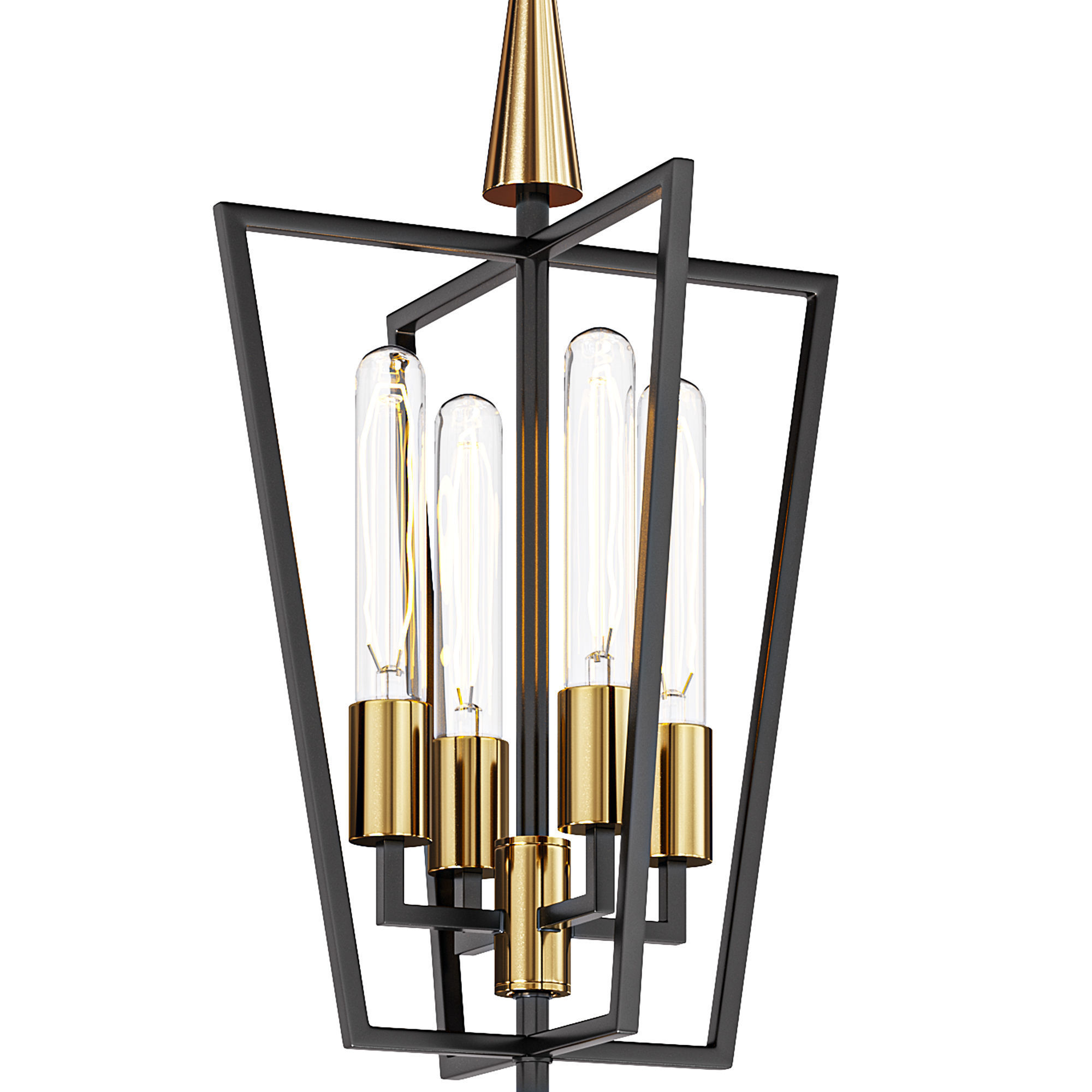 Wings Lantern Pendant By Maxim Lighting 3D model_1