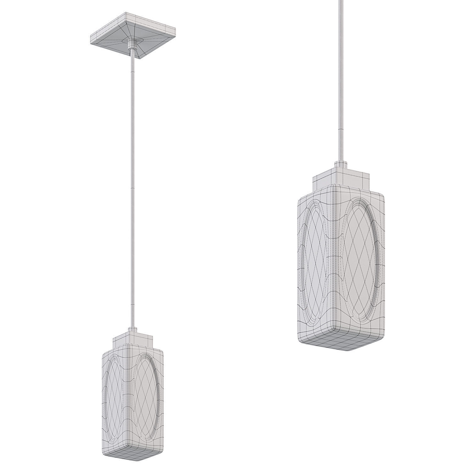 Putnam Place Mini Pendant  By George Kovacs 3D model_2