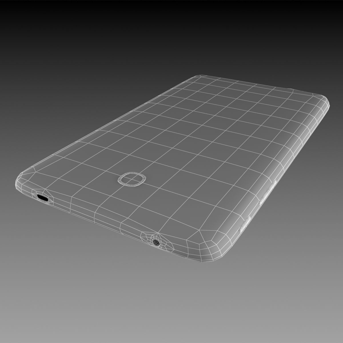 Samsung Galaxy Tab A 7 0 2016White 3D model_11