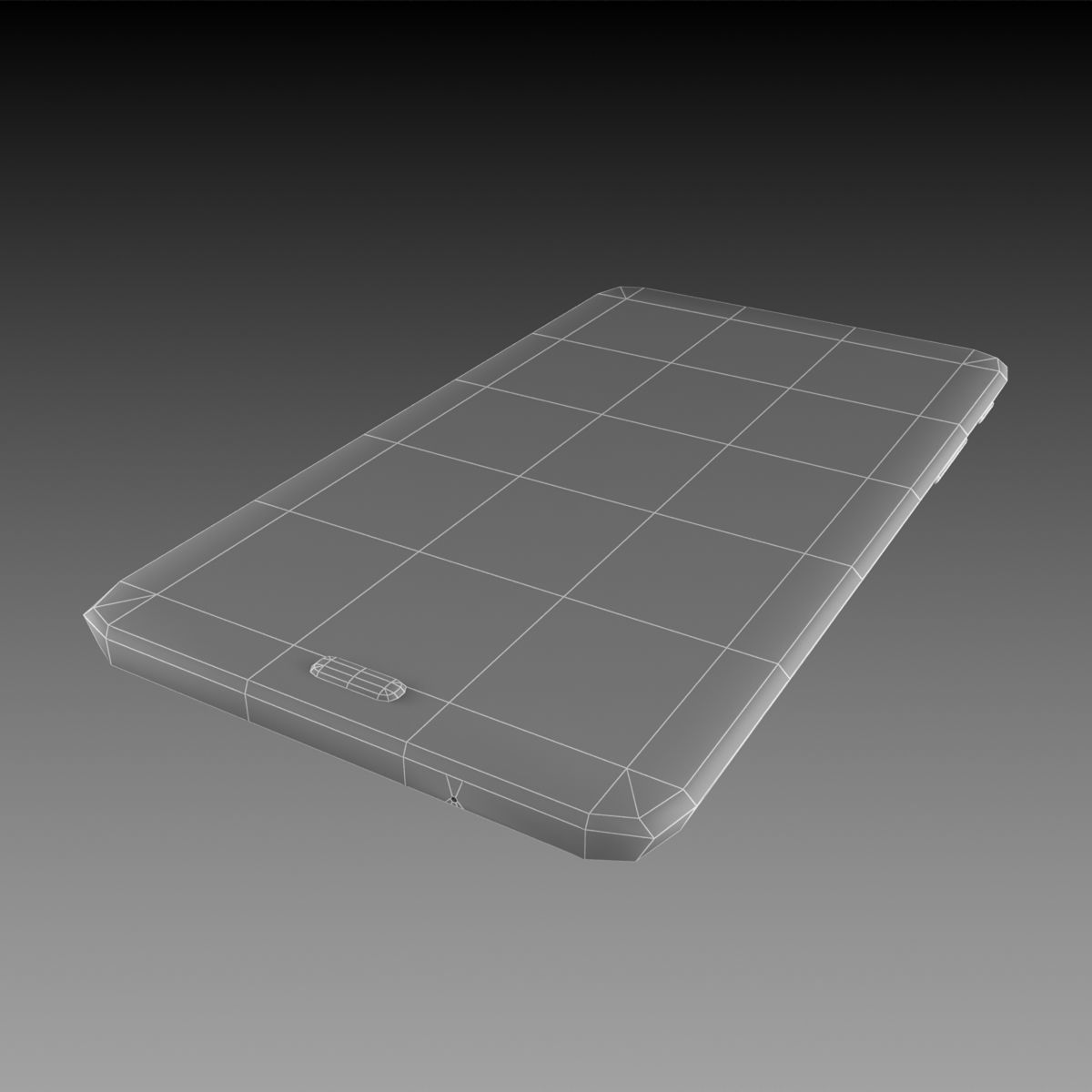 Samsung Galaxy Tab A 7 0 2016White 3D model_8