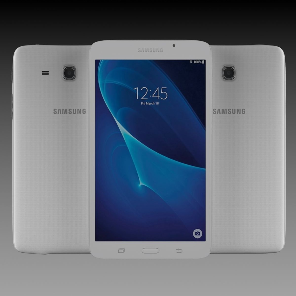 Samsung Galaxy Tab A 7 0 2016White 3D model_2