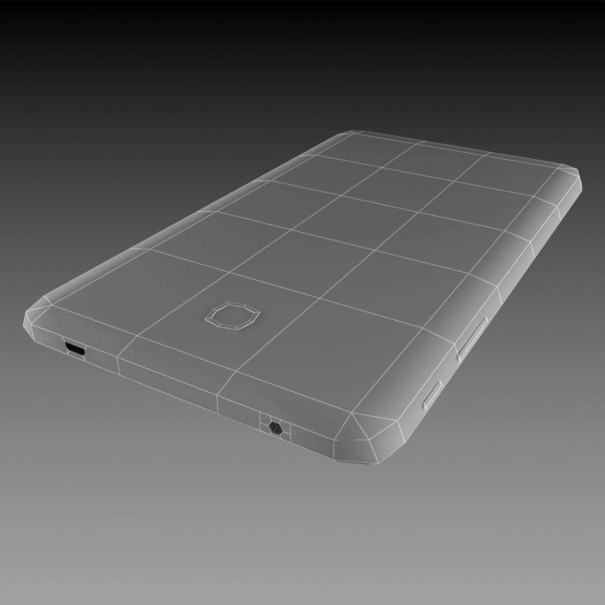 Samsung Galaxy Tab A 7 0 2016White 3D model_10