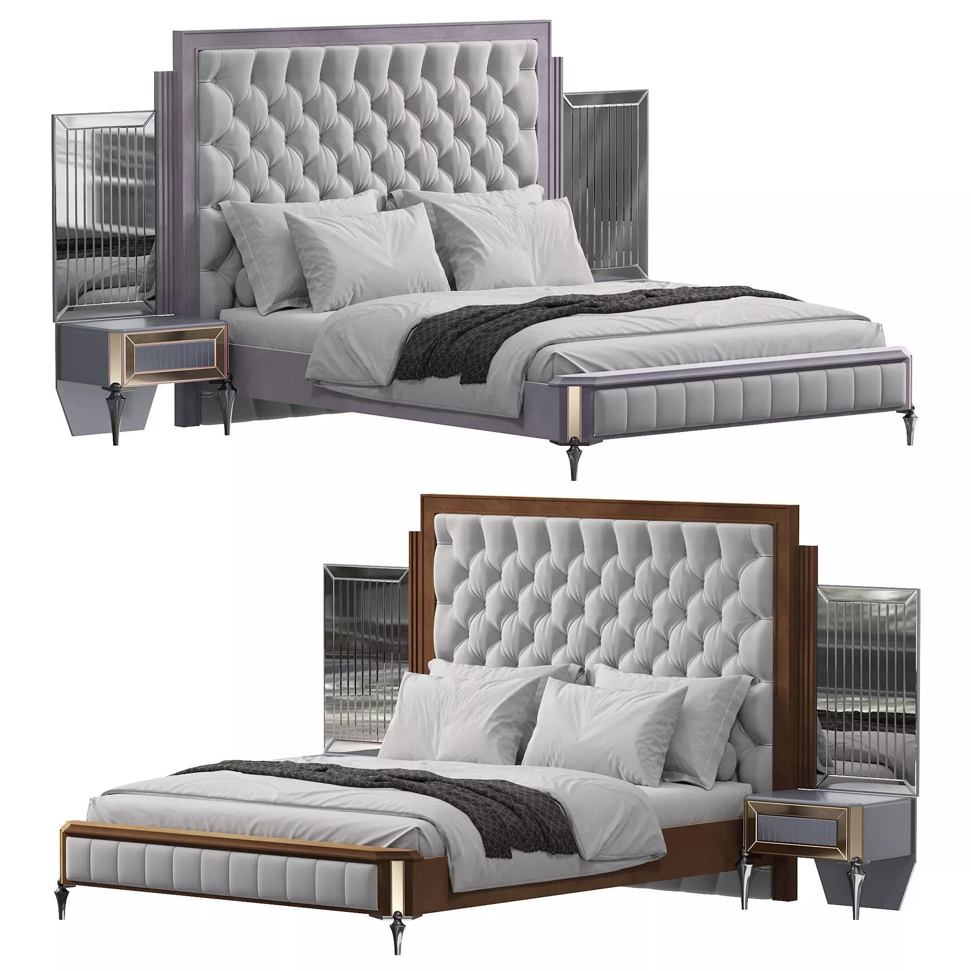 nantes avangarde yatak odasi by evgor 3D model