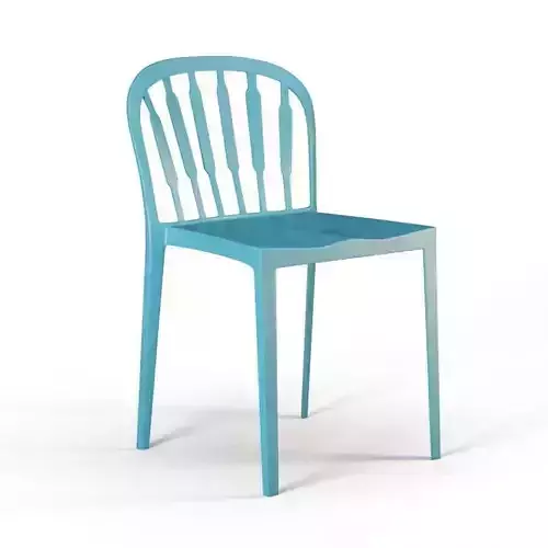 Silla Madeleine Chair Plastic chair  3D model