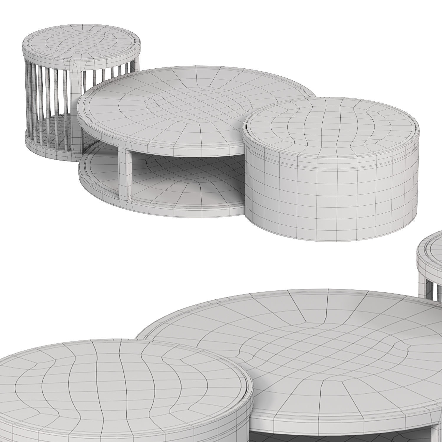 GARLAND Table by Casa Magna 3D model_2