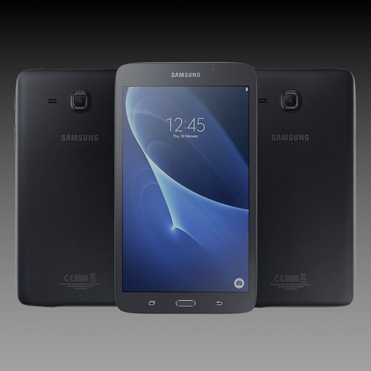 Samsung Galaxy Tab A 7 0 2016 Black 3D model_2