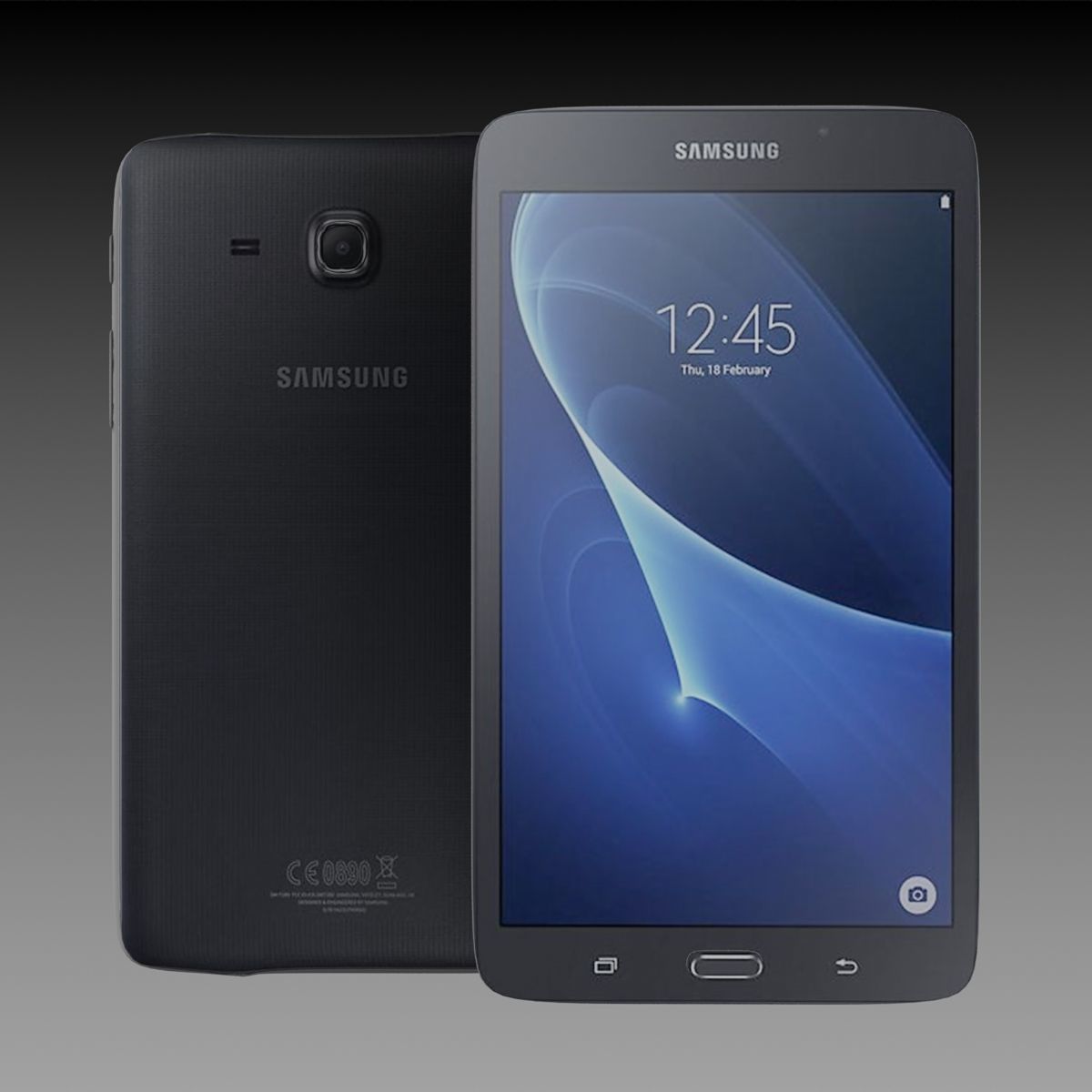 Samsung Galaxy Tab A 7 0 2016 Black 3D model_1