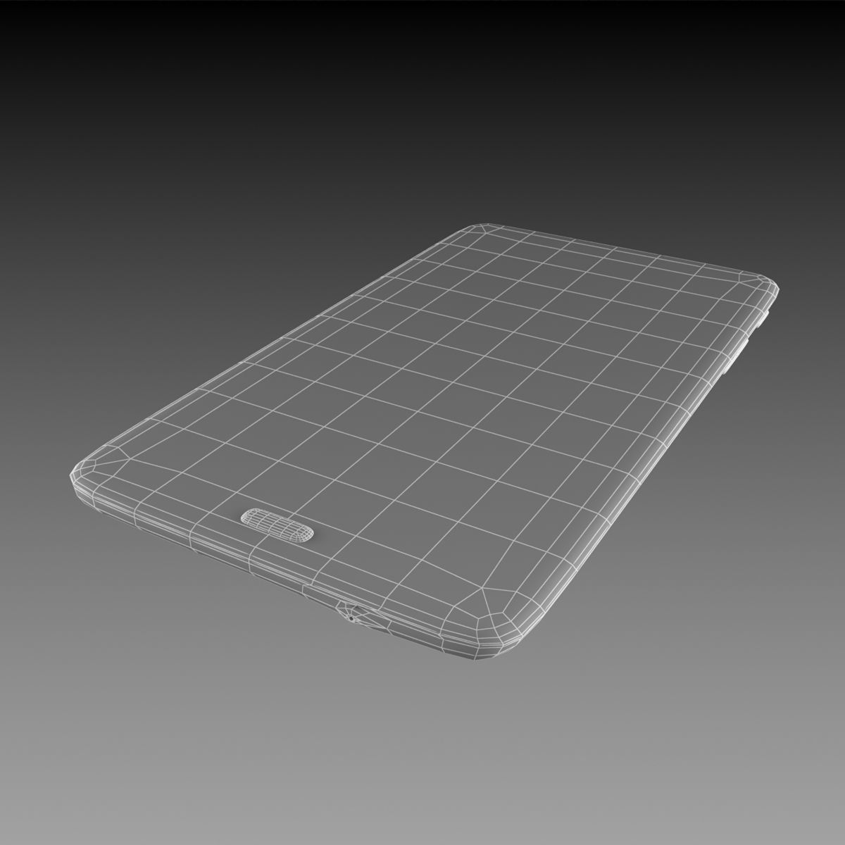 Samsung Galaxy Tab A 7 0 2016 Black 3D model_9