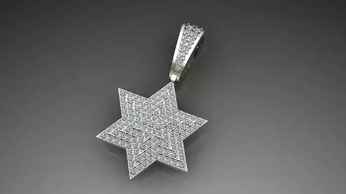 Star of David Necklace