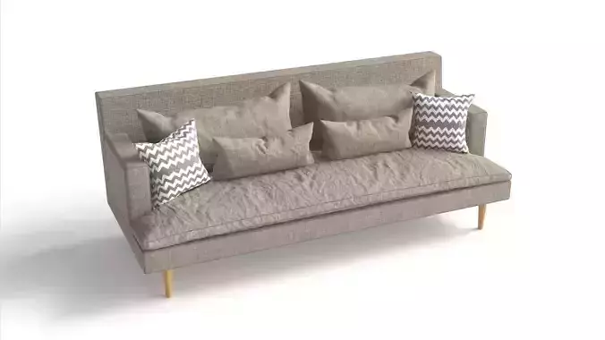 PBR Couch-Sofa ArchViz  Low-poly 3D model