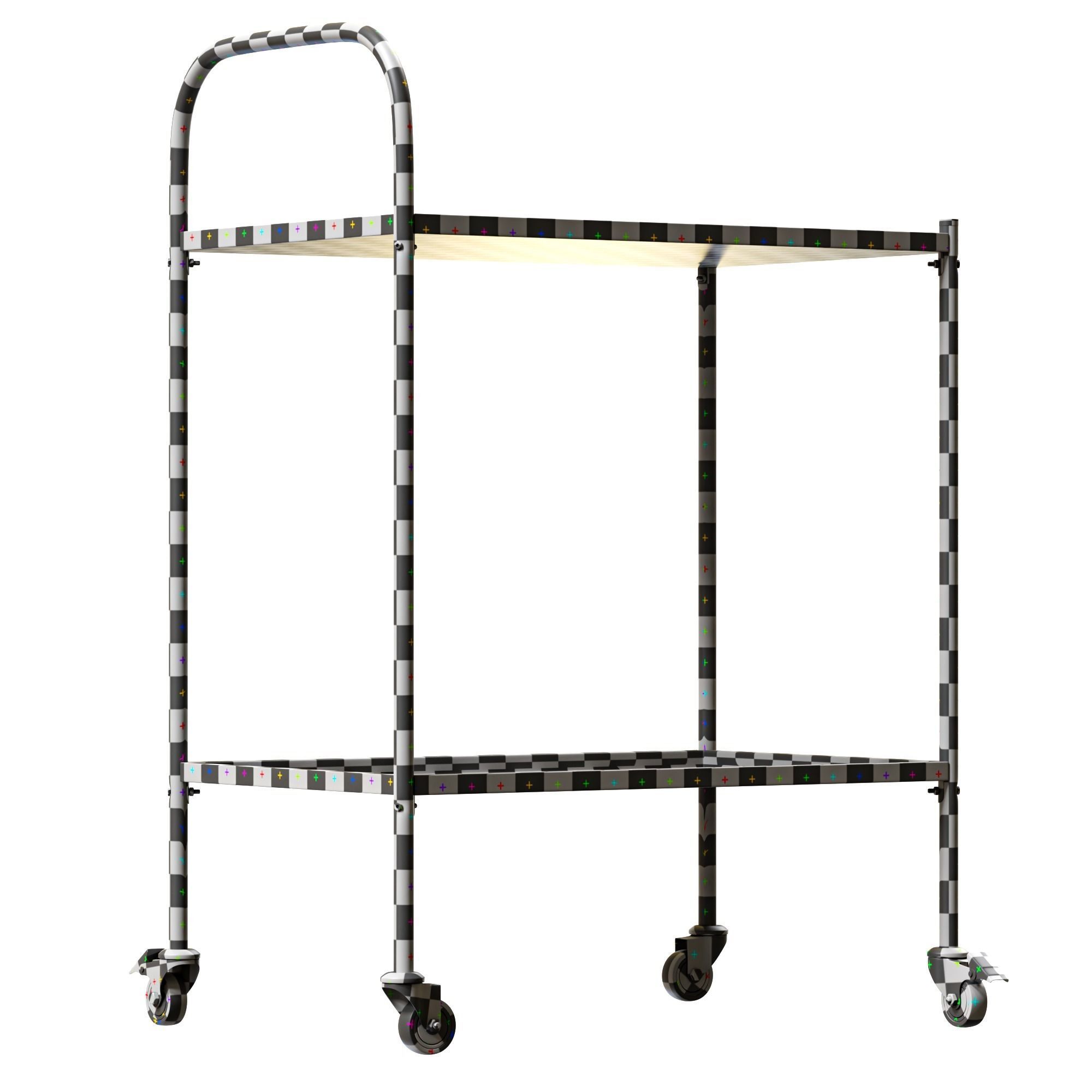 Medical table Low-poly 3D model_21