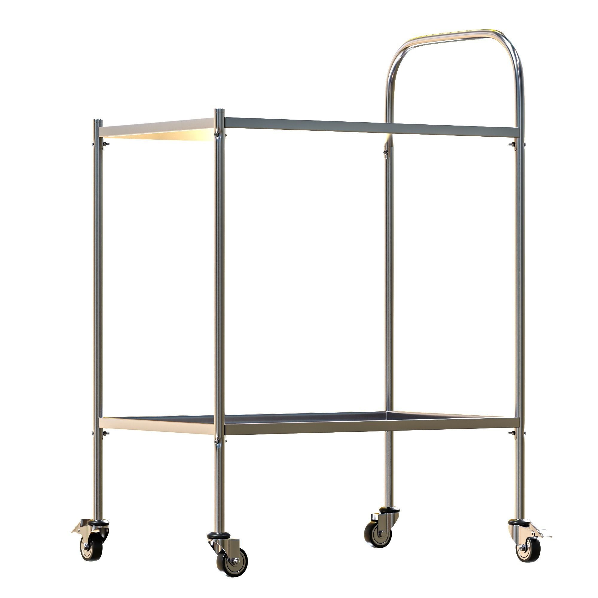 Medical table Low-poly 3D model_12