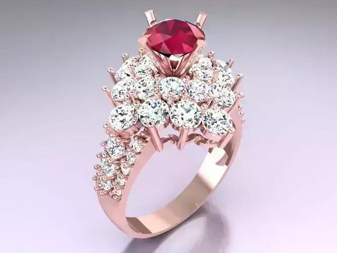 Diamond Ring - Womens Rings - N2237