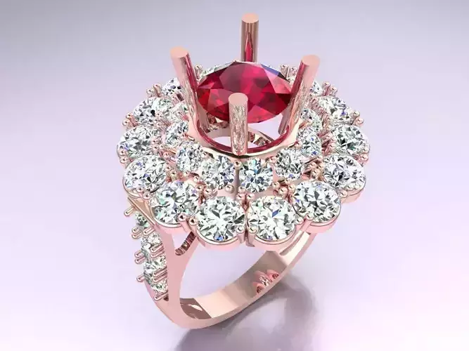 Diamond Ring - Womens Rings - N449