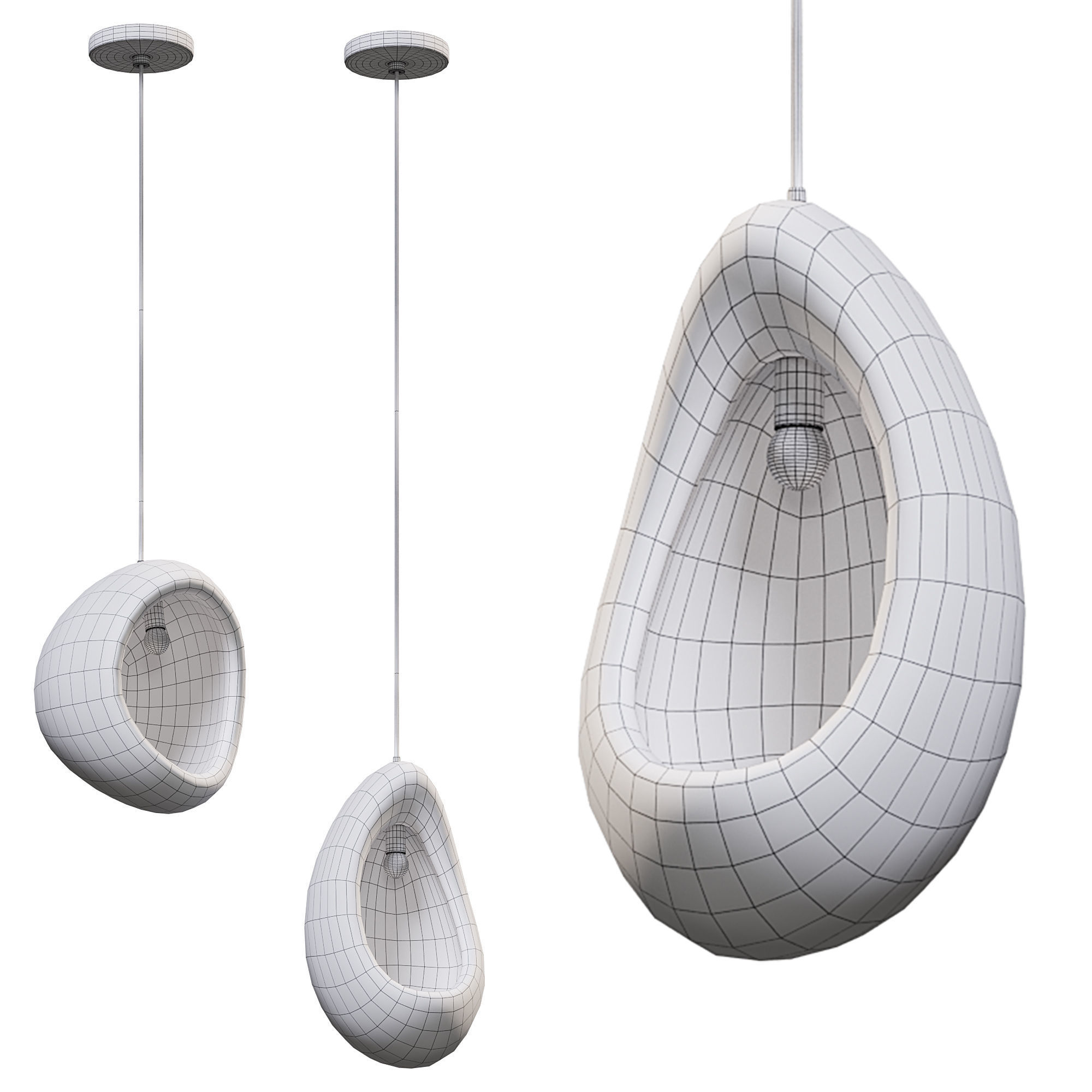 Sculptur Lustra by ROGAN GREGO 3D model_2