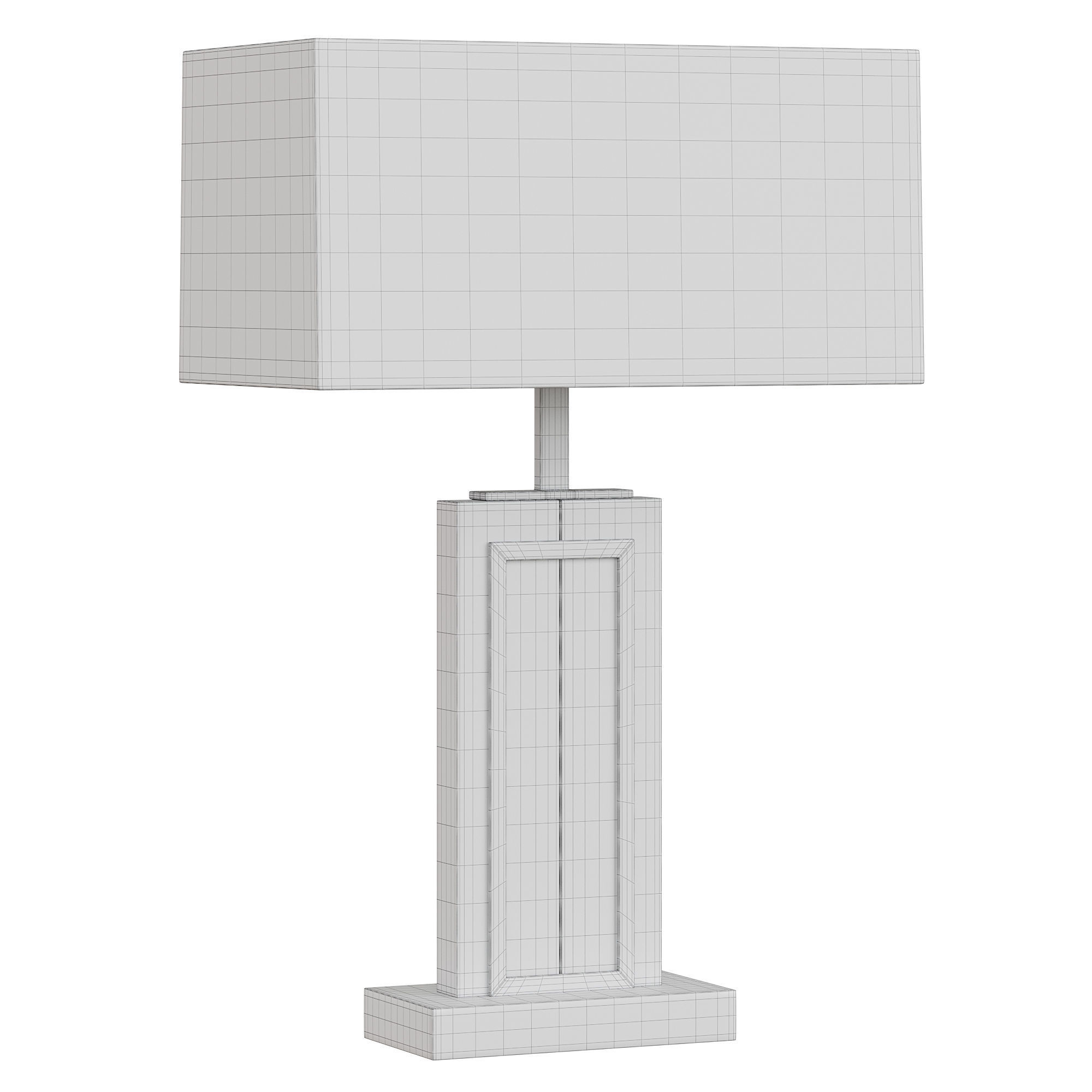 Arlington Crystal Table Lamp by Luxdeco 3D model_2
