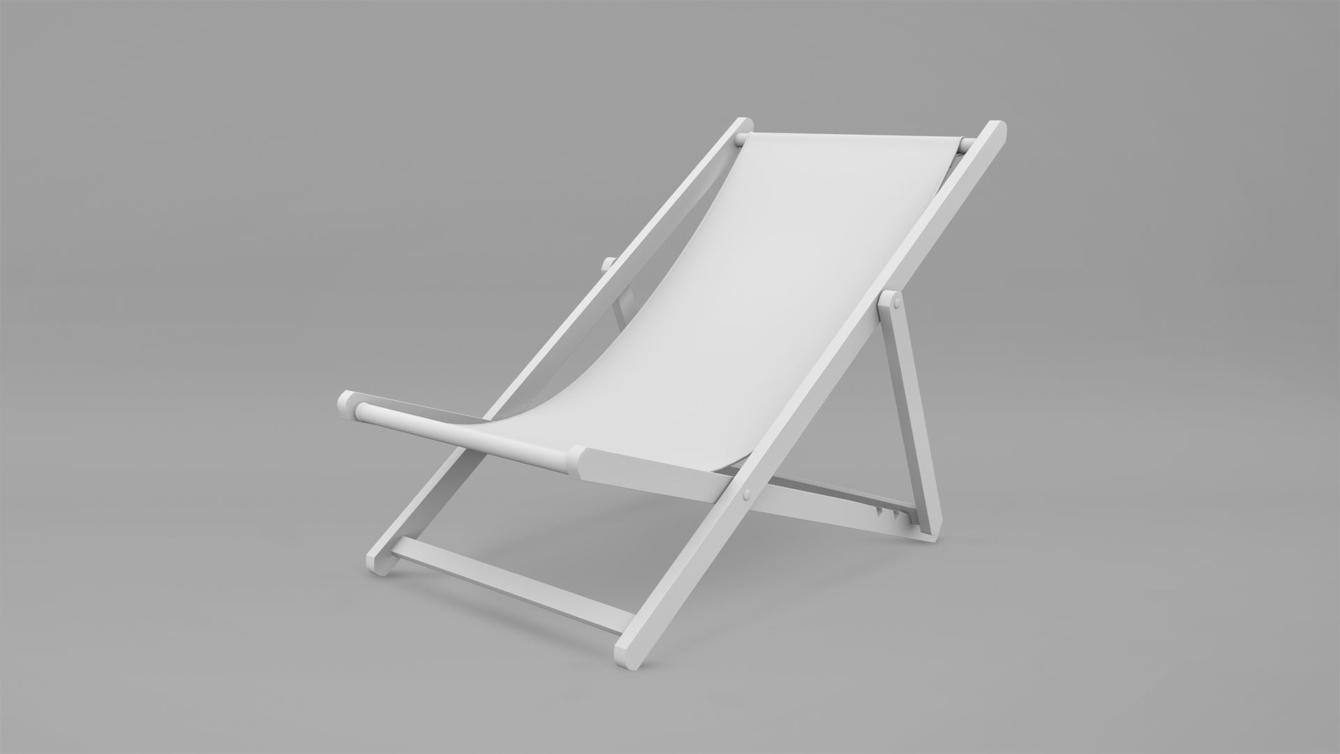 Beach Pack Low-poly 3D model_30