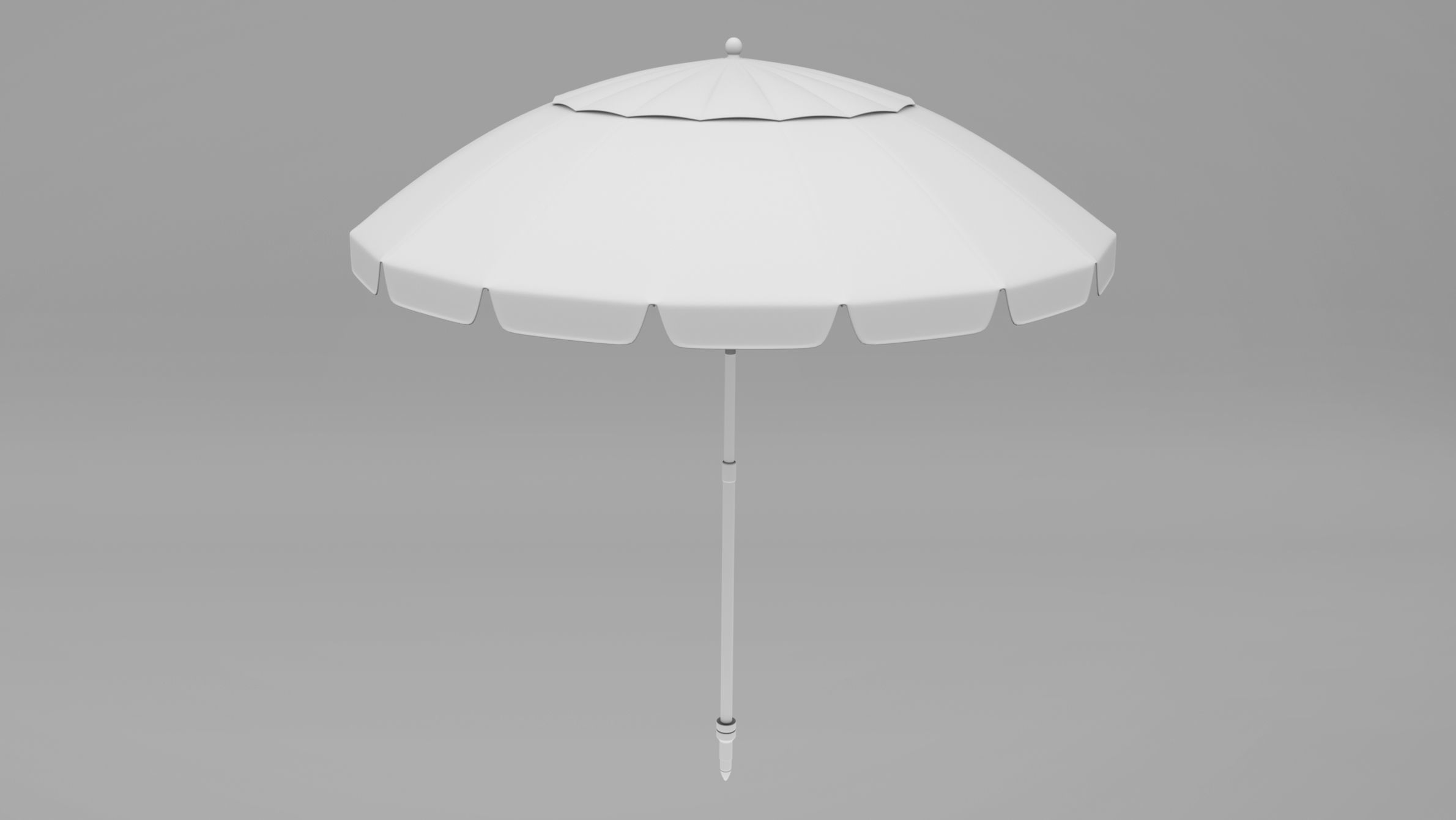 Beach Pack Low-poly 3D model_14