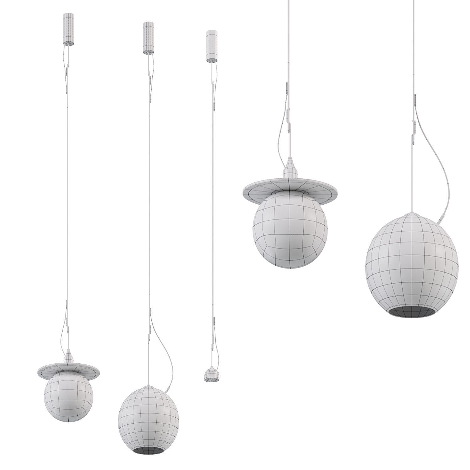 CHANDELIER SUL SOLE VA 026557 3D model_2