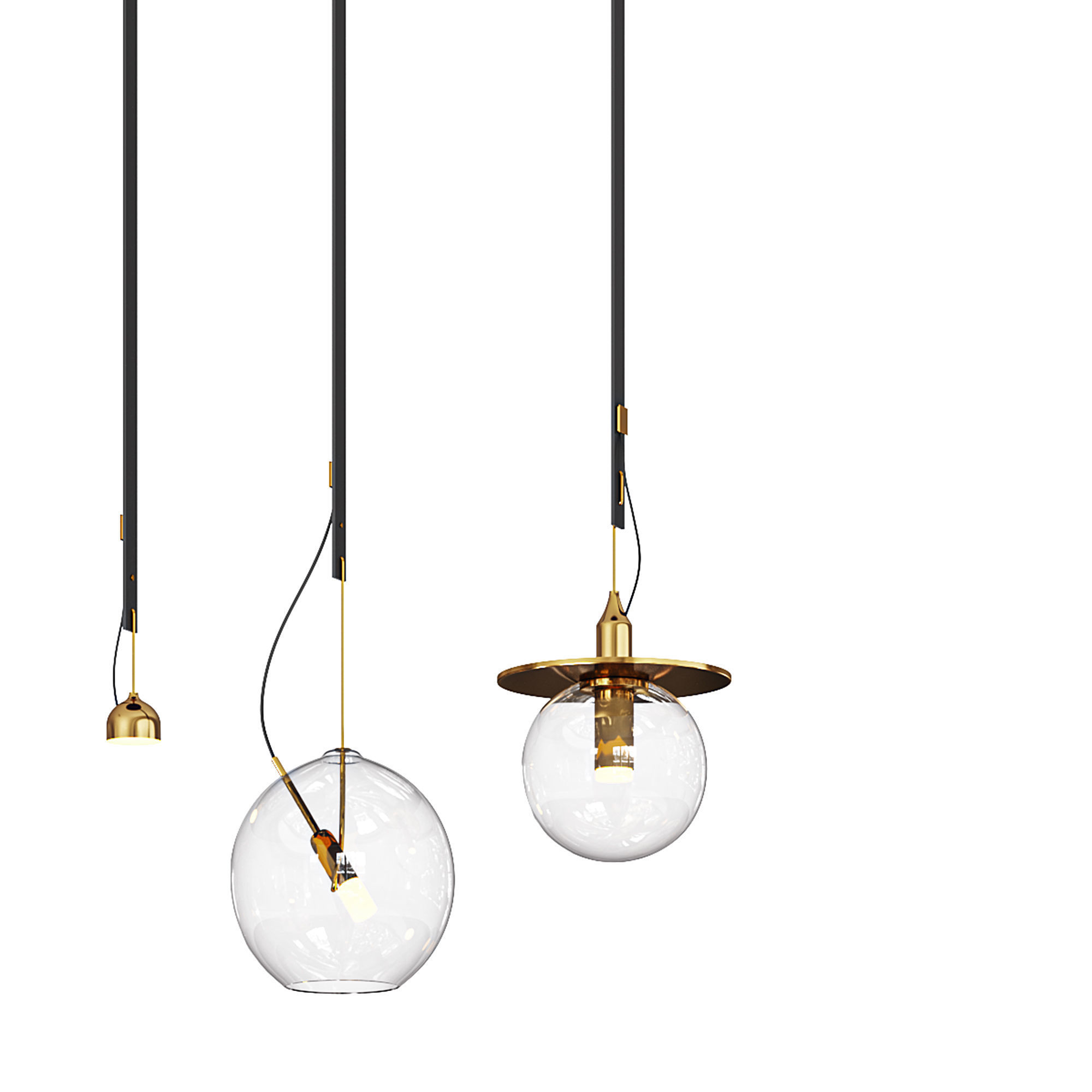 CHANDELIER SUL SOLE VA 026557 3D model_1