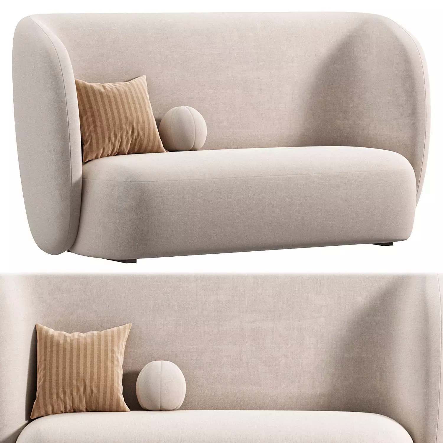 Haven Sofa by warmnordic 3D model_0