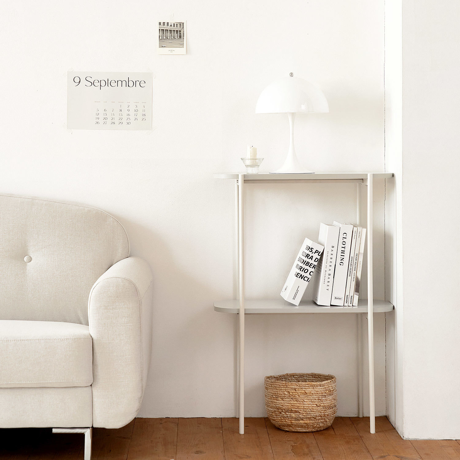 Mog 2 Tier Shelf 3D model_1