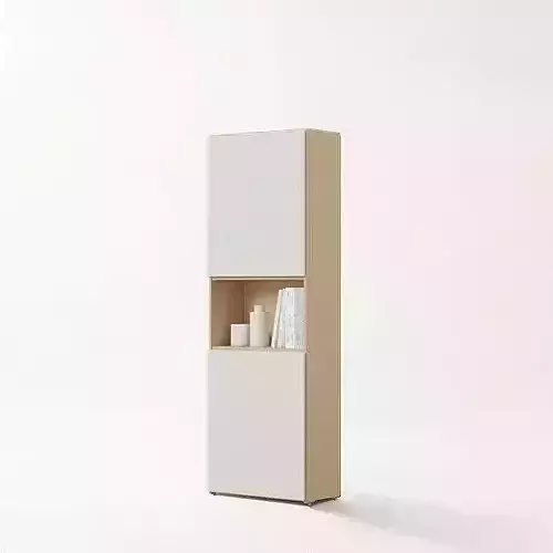Tio General Bookshelf Modern 5 Tier 3D model