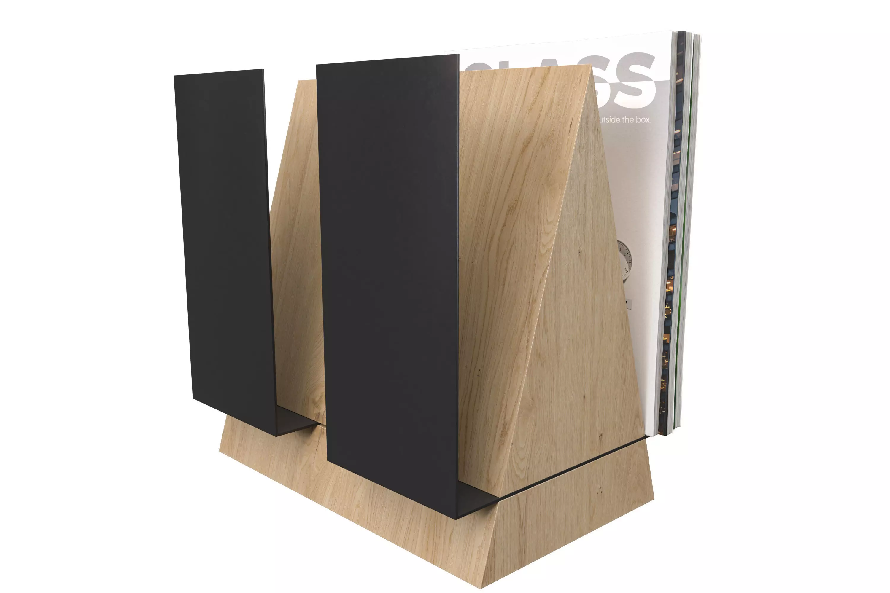 Book rack 3D model_0