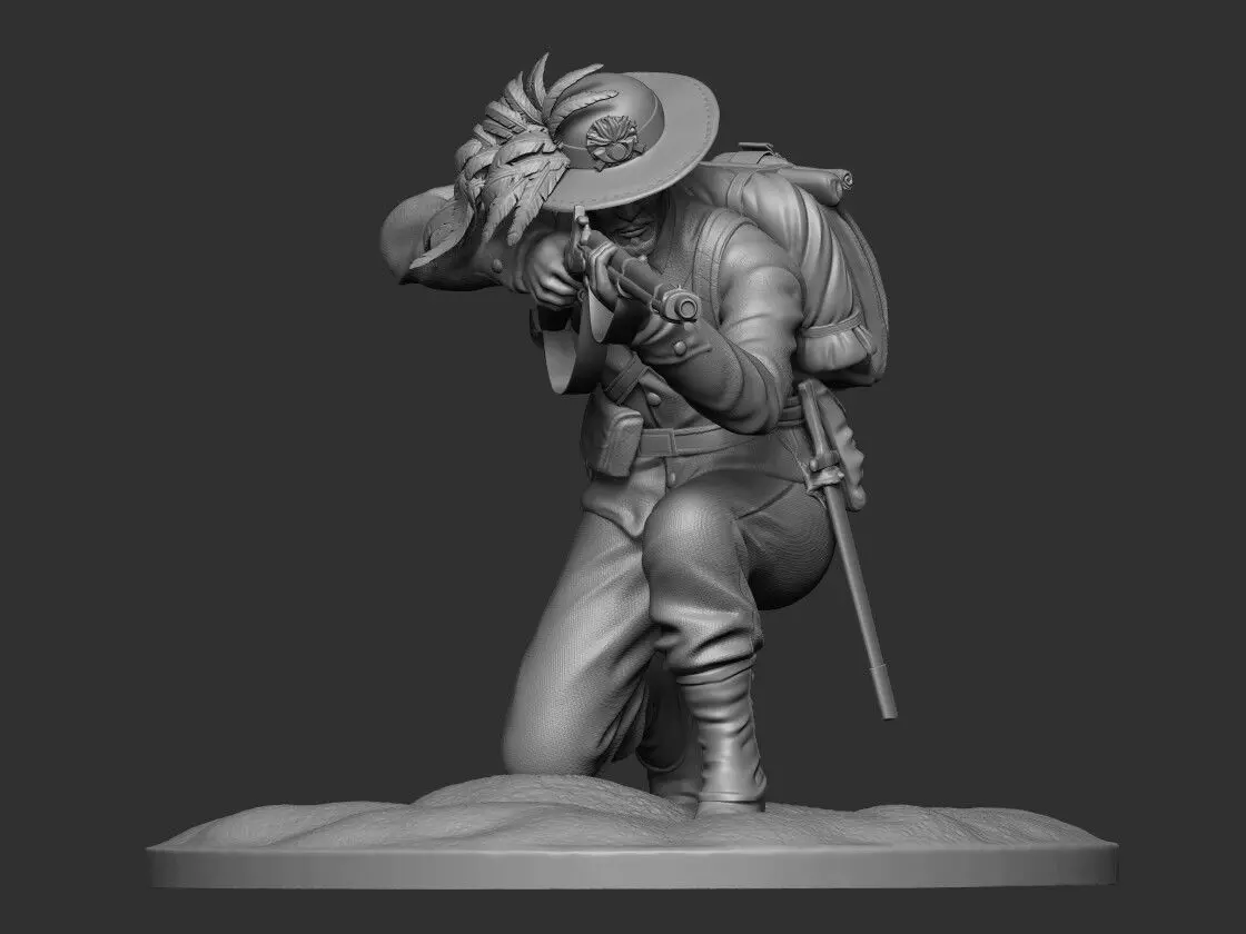 3D Character Designing 3D model_0