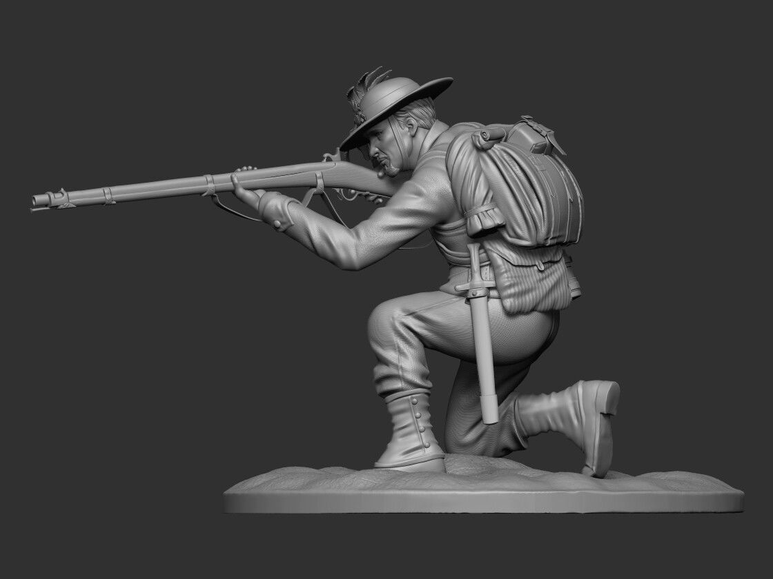 3D Character Designing 3D model_2