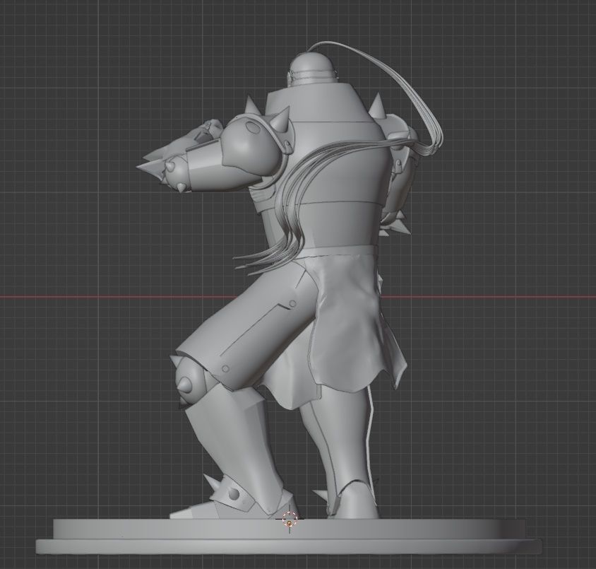 ALPHONSE ELRIC FROM ANIME FULLMETAL ALCHEMIST 3D print model_8
