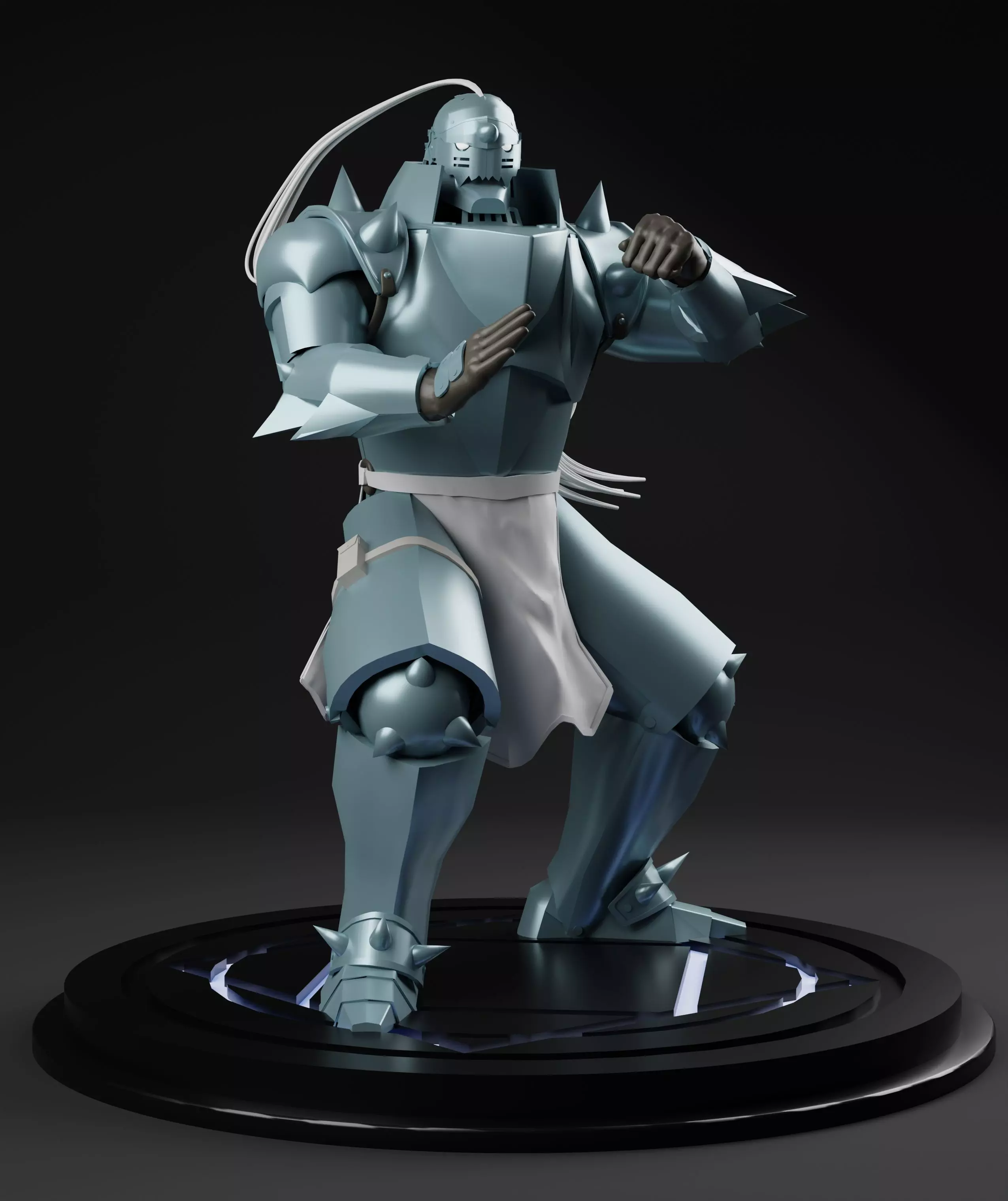 ALPHONSE ELRIC FROM ANIME FULLMETAL ALCHEMIST 3D print model_0